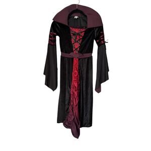 Spooktacular Creations Girls Size M Vampire Halloween Dress Up Costume Party